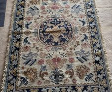 Rustic Wool Floor Rug