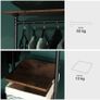 5 Tier Metal Tubular Coat Stand - Free Delivery Nationwide Image 3