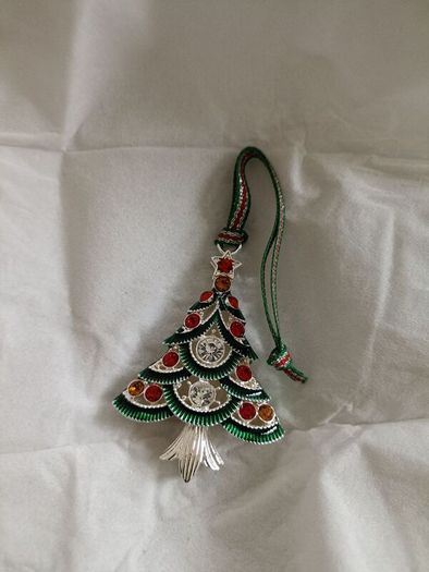 New bridge silver Xmas decoration