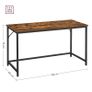 Narrow office desk industrial design Image 10
