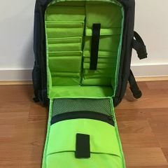 Black heavy duty rucksack