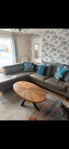 Large L shaped sofa