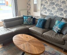 Large L shaped sofa
