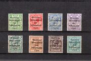 1922 Ireland Overprint issue Dollard Set in Black Ink Mounted Mint