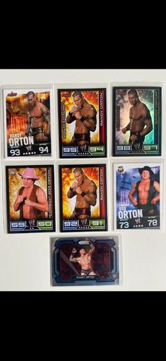 WWE Randy Orton trading cards lot (including Bob Orton)