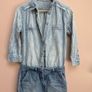 Maje denim dress Image 6