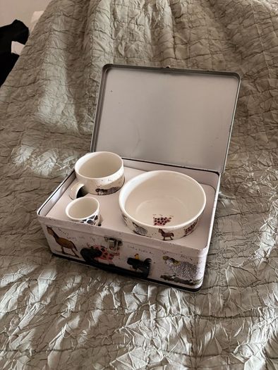 Alex Clarke Farmyard Breakfast Set