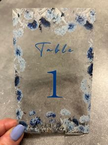 Wedding Table Numbers