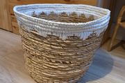 Wicker Basket 42Cm Diameter