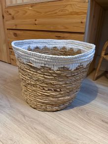 Wicker Basket 42Cm Diameter