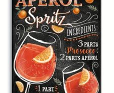 Aperol Spritz : Metal Sign