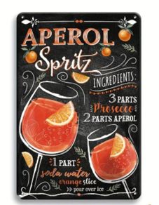 Aperol Spritz : Metal Sign