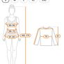 Tummy control shapewear with thin shoulder strap sports top Image 5