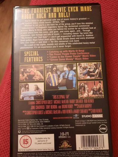 This Is Spinal Tap - VHS Special Edition (In Very Good Condition)