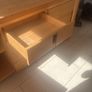 Dining room Oak with Mahogany detail Sideboard Image 4