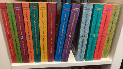a series of unfortunate events book collection