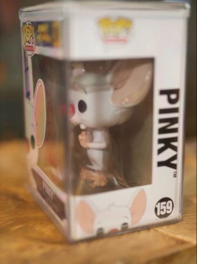 Pinky  Pinky And The Brain Funko POP Signed Autographed Auto by Rob Paulsen NARF