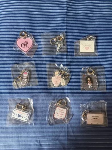 Bundle x 9 Olivia Rodrigo You Seem Pretty Sad For A Girl So In Love Keyrings. Available Separately.