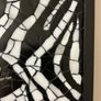 Handmade Framed Zebra Modaic Image 3