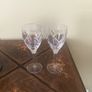 Two John Rocha Signature White Wine Glasses Image 2