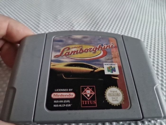 Lamborghini Nintendo 64 N64 Games Original