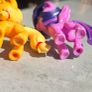 2 x Bundle Applejack and Princess Twilight Sparkle 3 inch Moulded Vinyl HTF Figures MLP G4.5 My Little Pony 2020 Image 6
