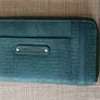 Ashwood Genuine leather purse dark teal sea green colour with gold coloured zipper etc never used in excellent condition with no issues see photos for sizes etc FREE STANDARD POSTAGE INCLUDED Image 8