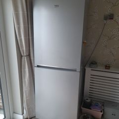 grey fridge