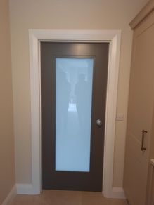 Deanta Primed Nm11g Frosted Glass Doors 80x34