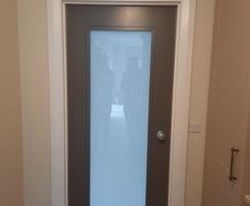Deanta Primed Nm11g Frosted Glass Doors 80x34