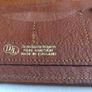 Freepost  Unusual Vintage Devon Leathercrafts Goatskin Wallet / Purse Image 5