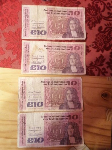 1981-85 Ireland Series B Banknotes