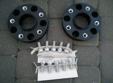 VW Touareq AUDI Q7 PORSCHE Aluminium Wheel Spacers 60mm (2x30mm per side)
