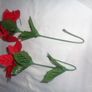 Faux Poinsetta x 2 for Sale Image 3