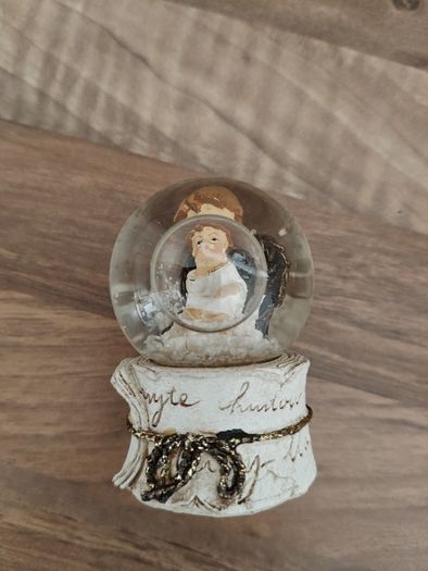 Boy Angel Snowglobe