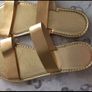 PRICE DROP Quick sale gold sandals size 40 Image 8
