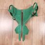 Hobbs London Emerald Green Suede Strappy Ankle Buckle Wedge Heels 41EU Image 6