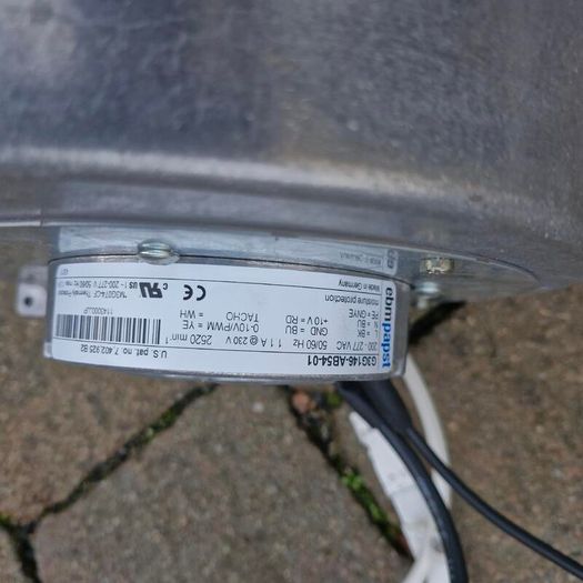 EC Centrifugal fans G3G146-AB54-01