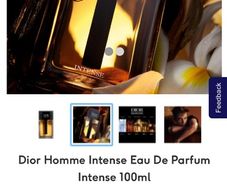 DIOR HOMME Intense 100ml parfum for him