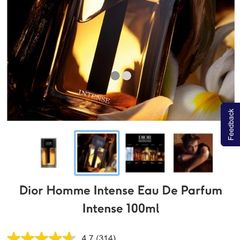 DIOR HOMME Intense 100ml parfum for him