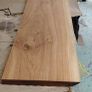 Solid oak wood shelves / custom made / brackets Image 2