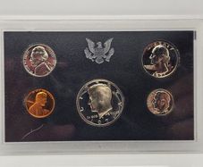 USA United States 1971 Proof Coin Set Half Dollar Quarter Dime Nickel Penny