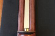 Candle holder (14 inches high).