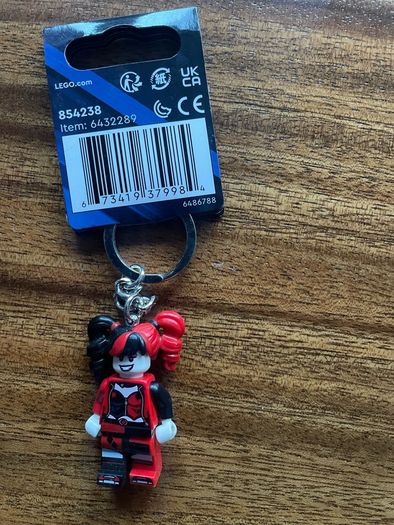 lego keychain Harley Quinn Minifigure brand new