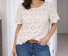 Crouched blouse
