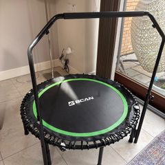 Exercise trampoline, used once