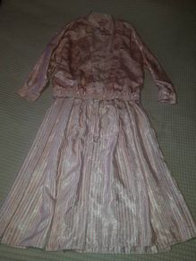 Vintage Ladies Two Piece Skirt & Top