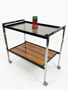Vintage Retro Mid Century Drinks Trolley by Howard Miller