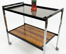 Vintage Retro Mid Century Drinks Trolley by Howard Miller