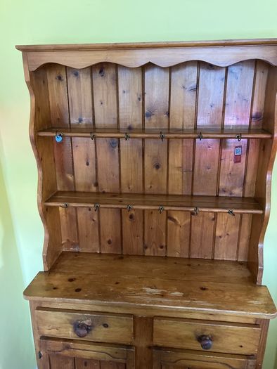 pine cabinet